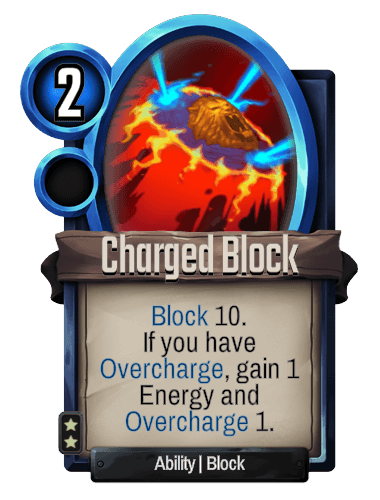 Charged Block