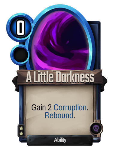 A Little Darkness