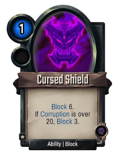 Cursed Shield