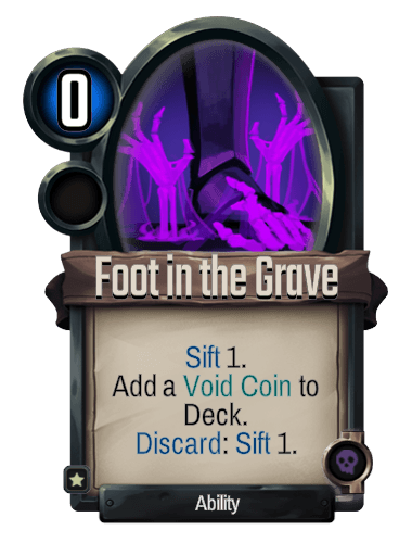 Foot in the Grave