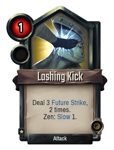 Lashing Kick