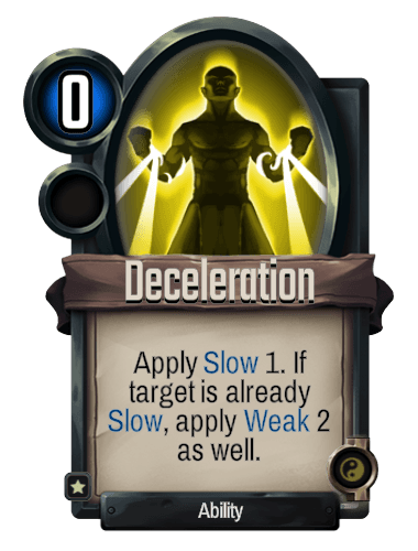 Deceleration