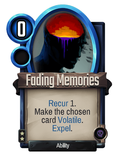 Fading Memories