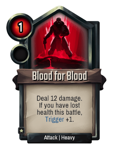 Blood for Blood