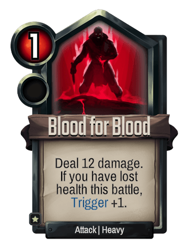 Blood for Blood