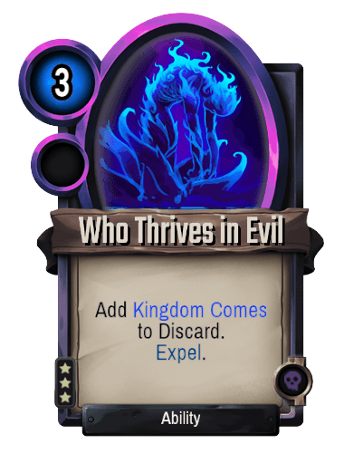 Who Thrives in Evil