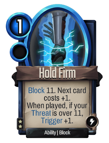 Hold Firm