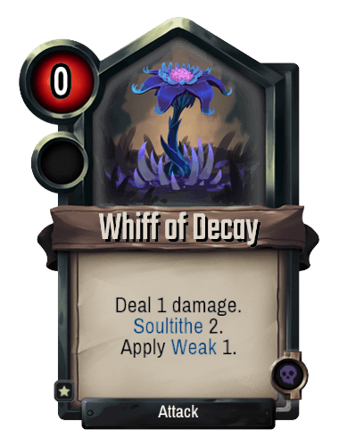 Whiff of Decay